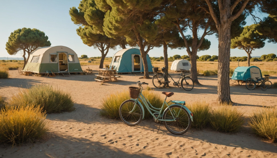 Ontdek de charme van een rustige camping in agde